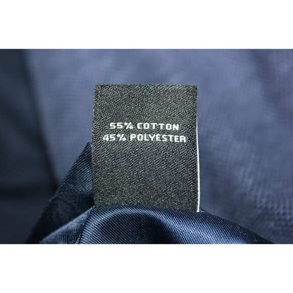 Jos A Bank Blazer Mens Tailored Fit Blue Unstructured NWT Cotton Jacket Blend 4X - Picture 8 of 11